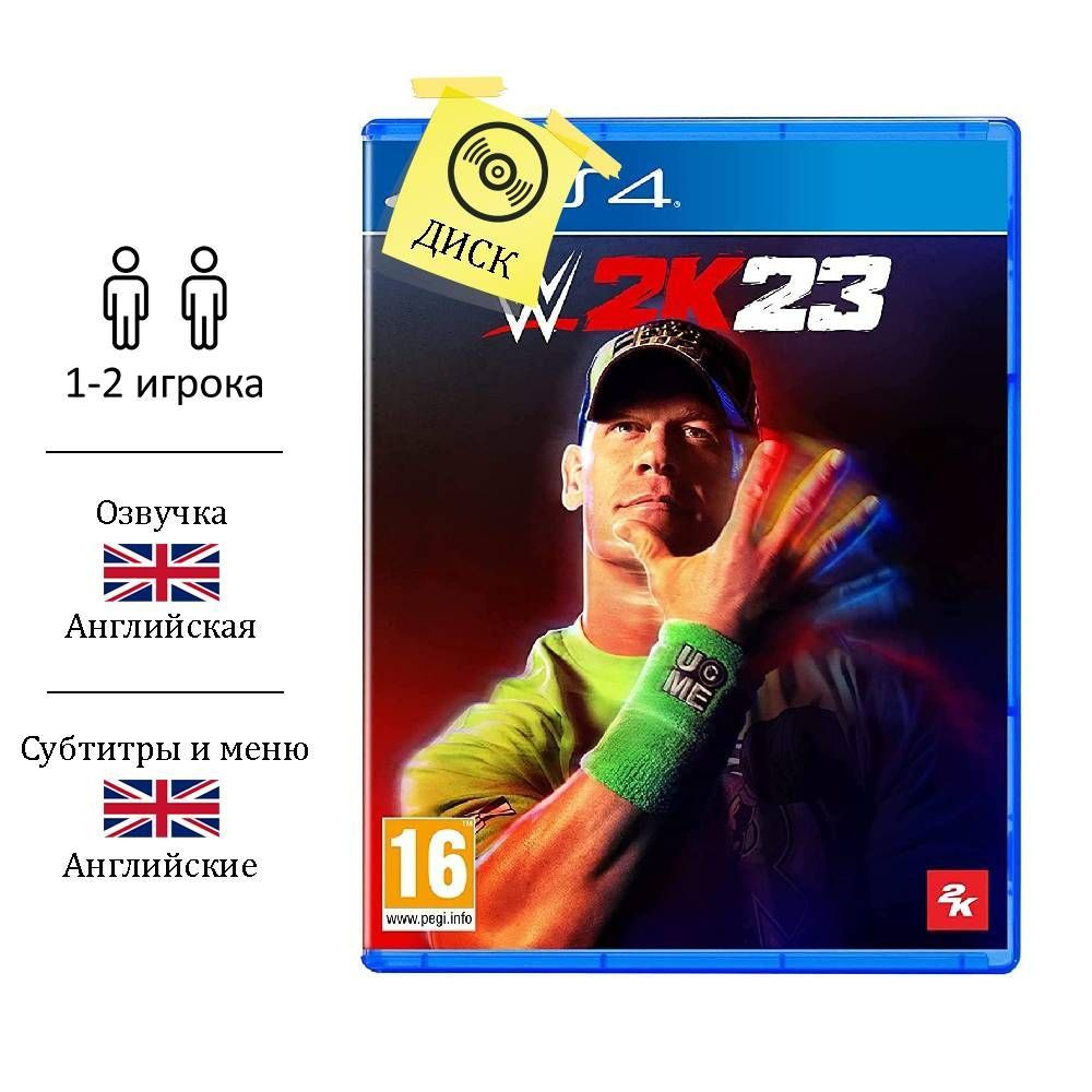 Игра WWE 2K23  (PlayStation 4, Английская версия) диск #1