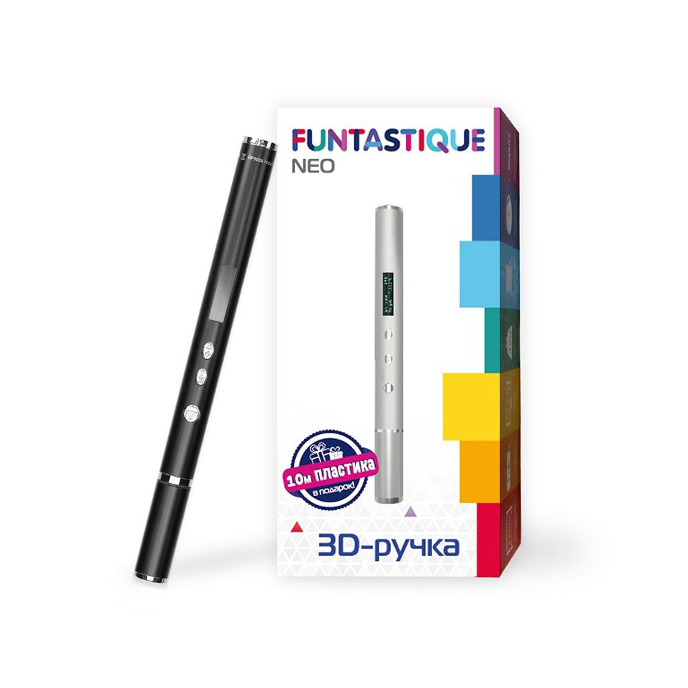 3D-ручка "FUNTASTIQUE" "NEO" Черная FPN02B #1