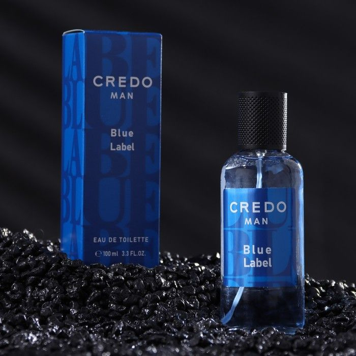 Туалетная вода мужская CREDO MAN Blue Label, 100 мл #1