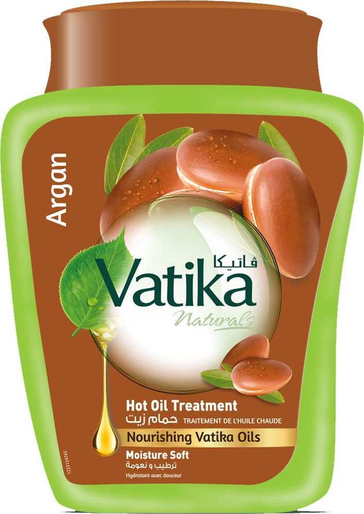 Dabur Vatika Маска для волос с маслом Арганы для увлажнения и мягкости / ARGAN Moisture Soft Аргана/ #1