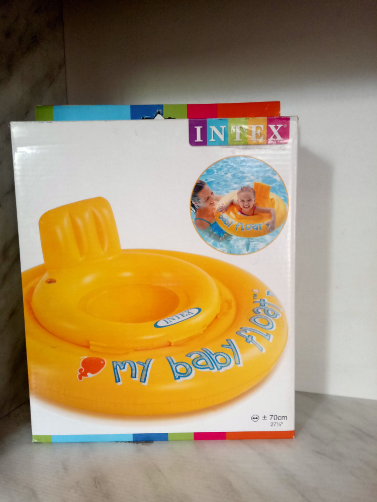 Надувные водные ходунки Intex My Baby Float #1