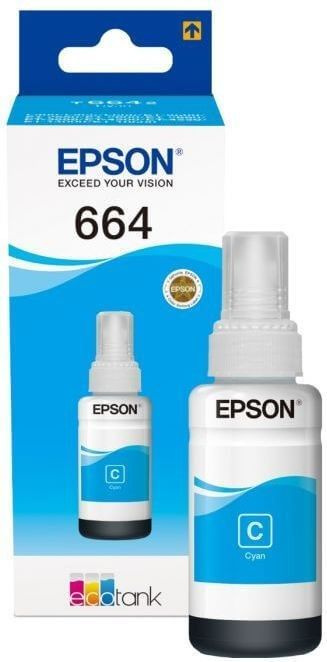 Epson Чернила, оригинал, Голубой (cyan), 1 шт #1