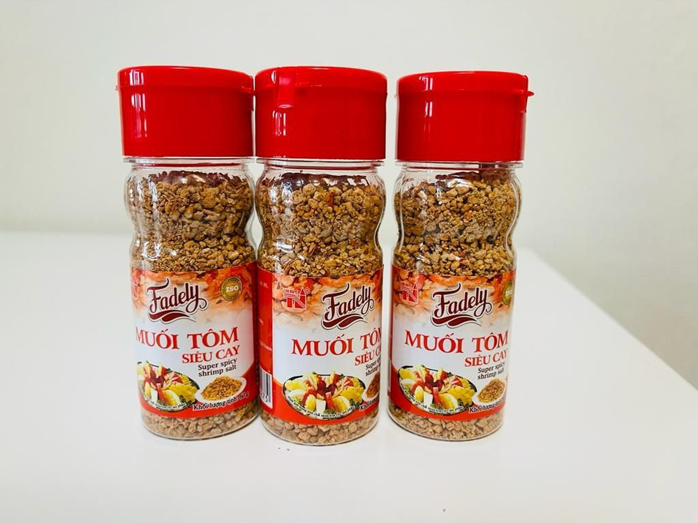 Комплект креветочная соль Таинйнь Вьетнам Тиньнгуен 60г x 3  #1