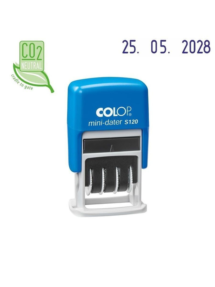 Датер автоматический пластиковый Colop S 120 Bank #1