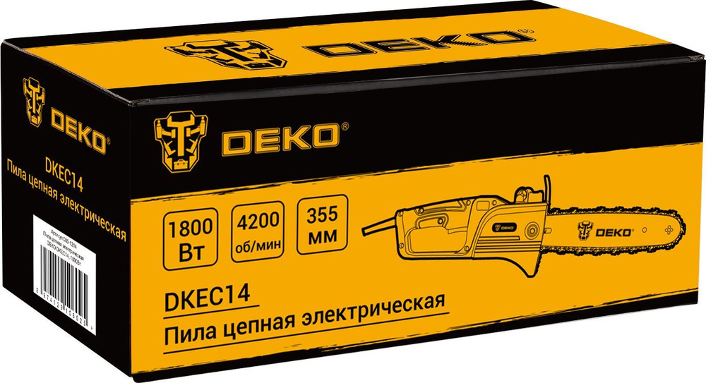 Цепная электропила DEKO DKEC14 065-1214, 1800Вт. Уцененный товар #1