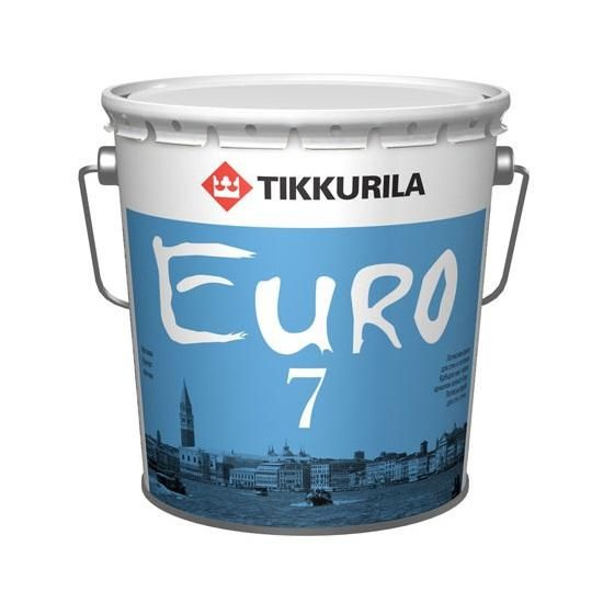 Tikkurila Краска Гладкая, Водно-дисперсионная, Матовое покрытие, 2,7 л, 3,8 кг, белый  #1