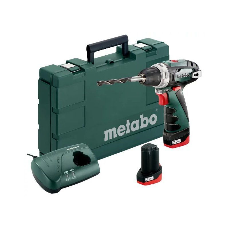 Аккумуляторная дрель-шуруповерт Metabo PowerMaxx BS 600080500 / 600080950  #1