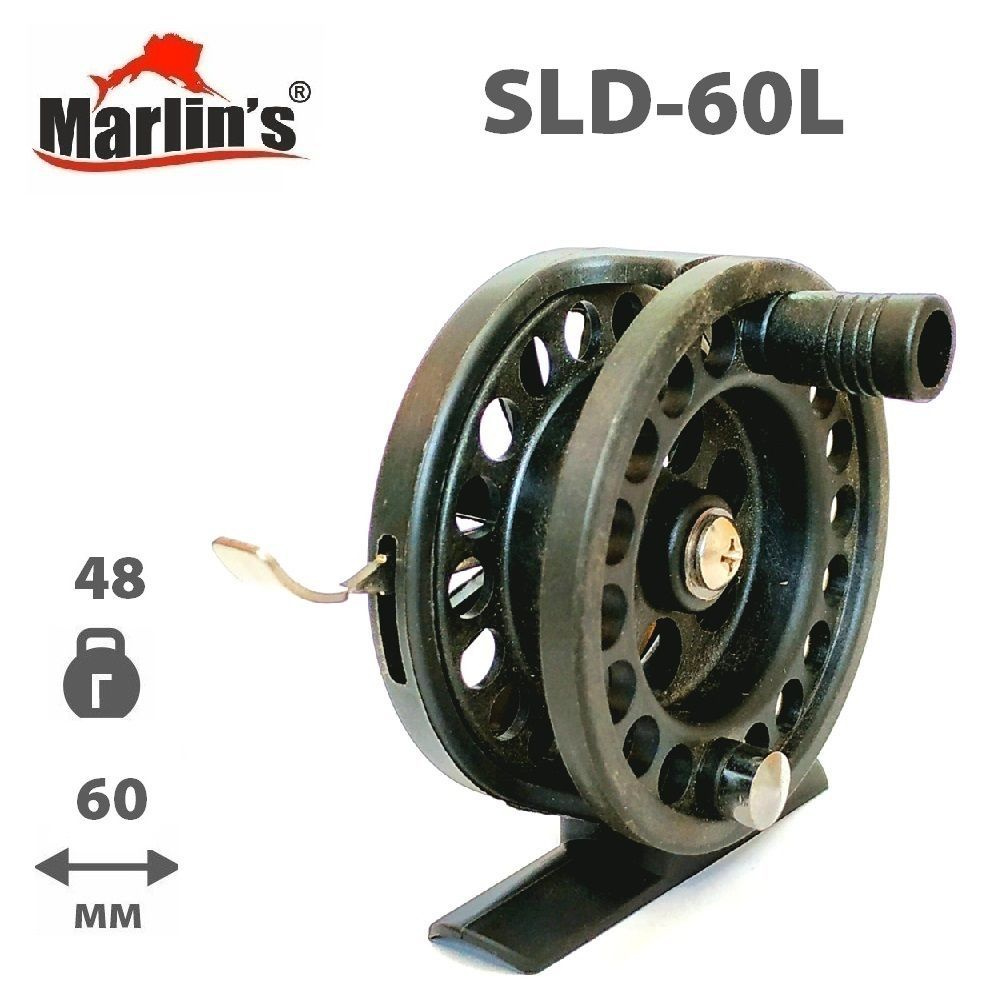 Катушка проводочная Marlin's SLD-60L с рычагом #1