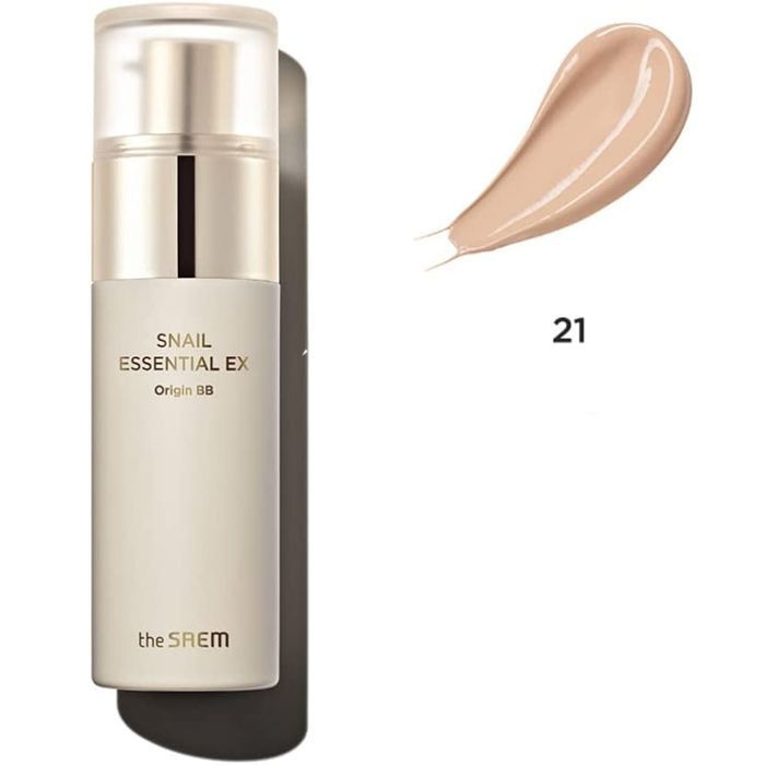 The Saem BB крем с улиткой антивозрастной 40 мл Snail Essential EX Origin BB Cream SPF38, оттенок 21 #1