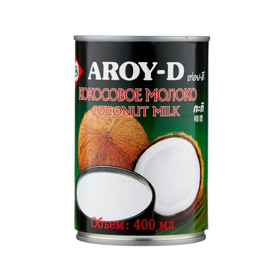 Aroy-D Кокосовое молоко, 400 мл. #1