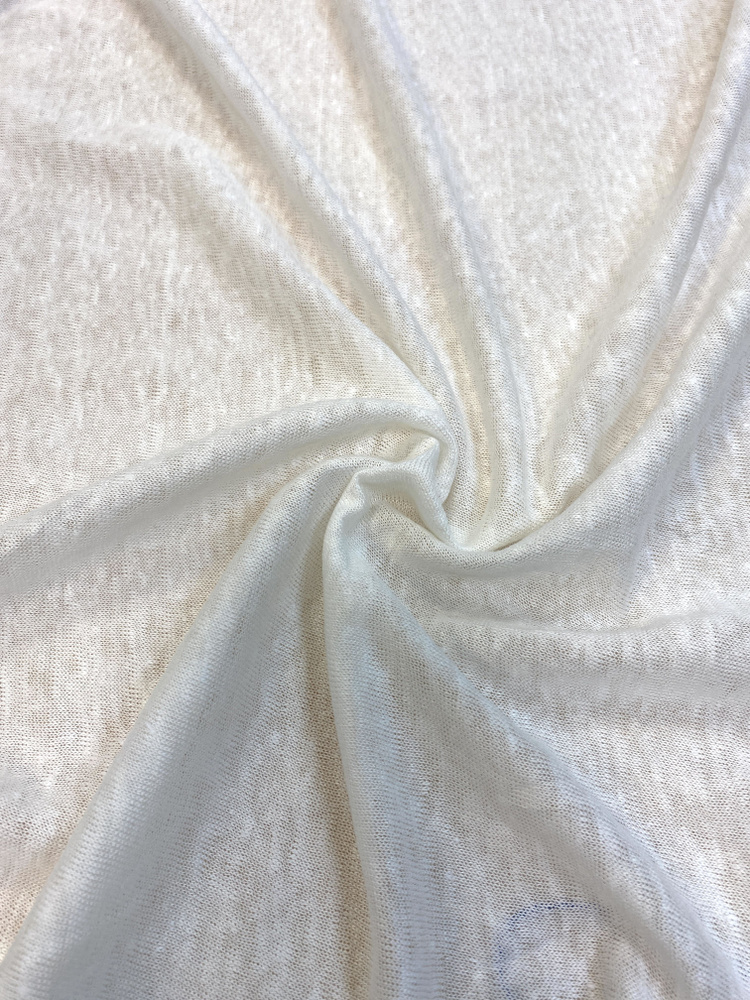 Ткань Трикотажное полотно (Италия) 50% лен 50% хлопок ш-150см 1 м  #1