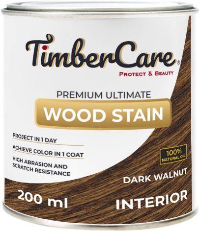 TimberCare Масло для дерева 0.2 л., Темный орех #1