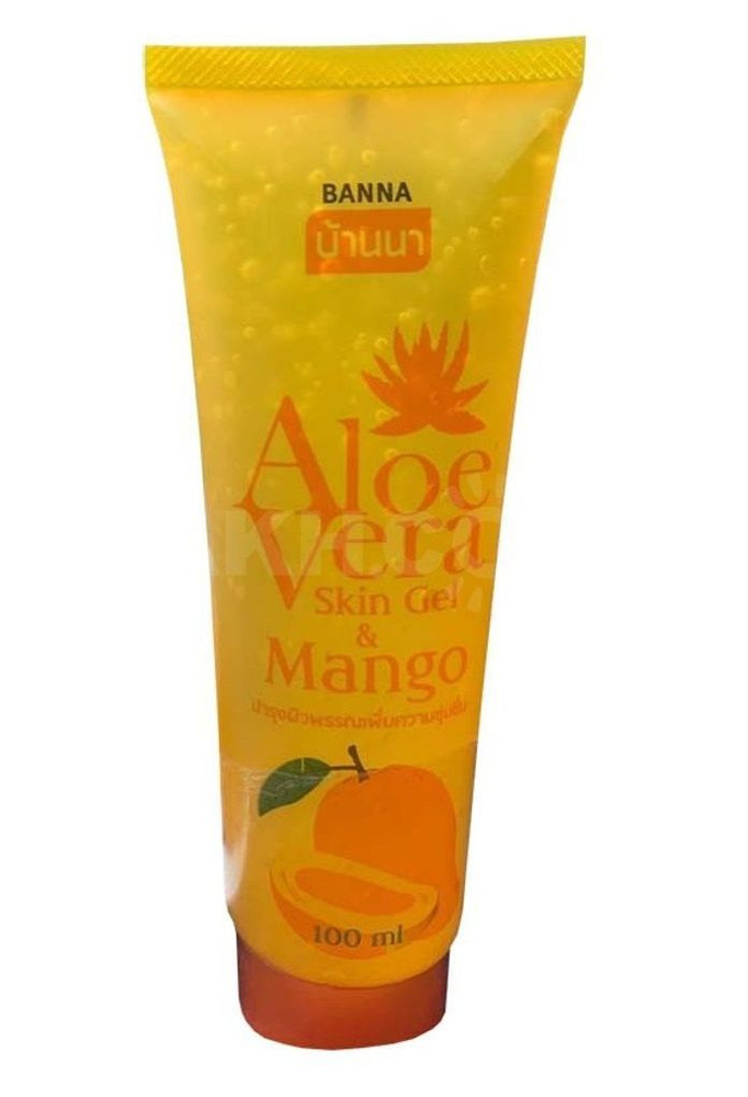 Banna универсальный увлажняющий гель с Алое Вера и экстрактом Манго для лица и тела Aloe Vera & Mango #1