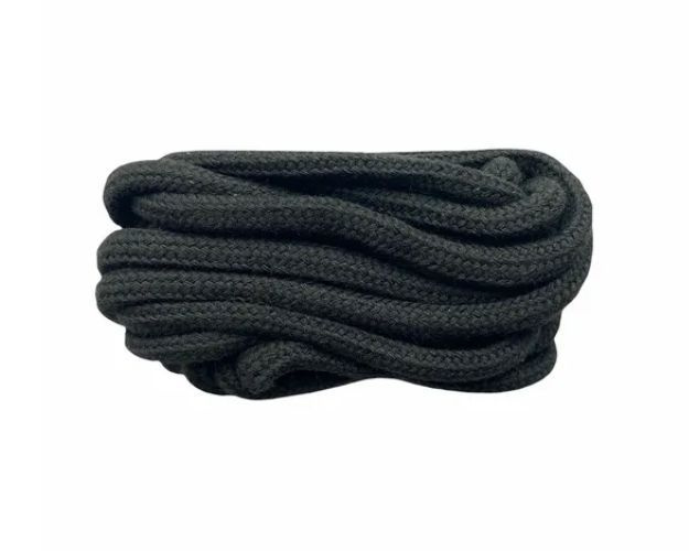 Шнурки Perfect круглые толстые (чёрные), 180 см #1