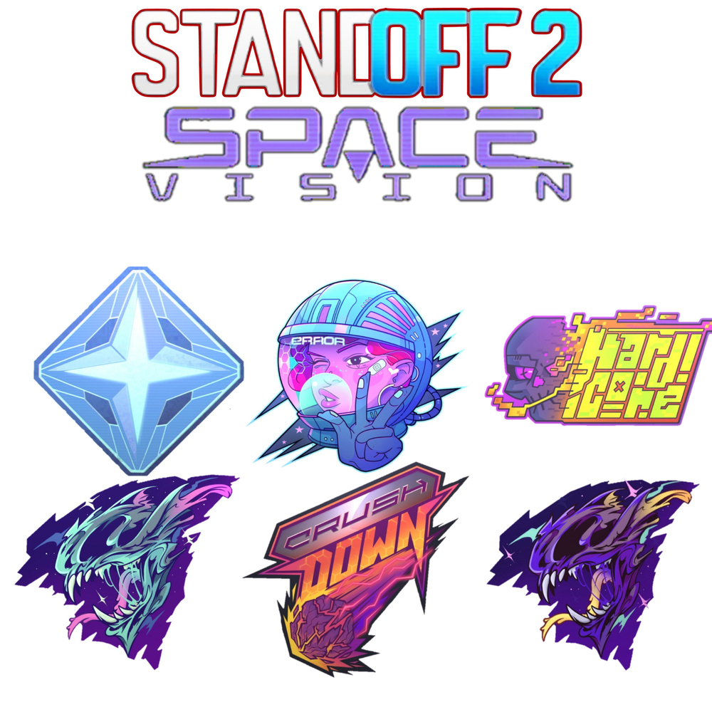 наклейки Standoff 2 Space Vision #1