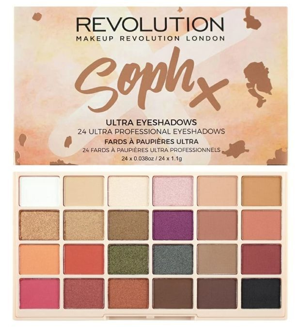 Makeup Revolution Палетка теней для век SophX Ultra Eyeshadows #1