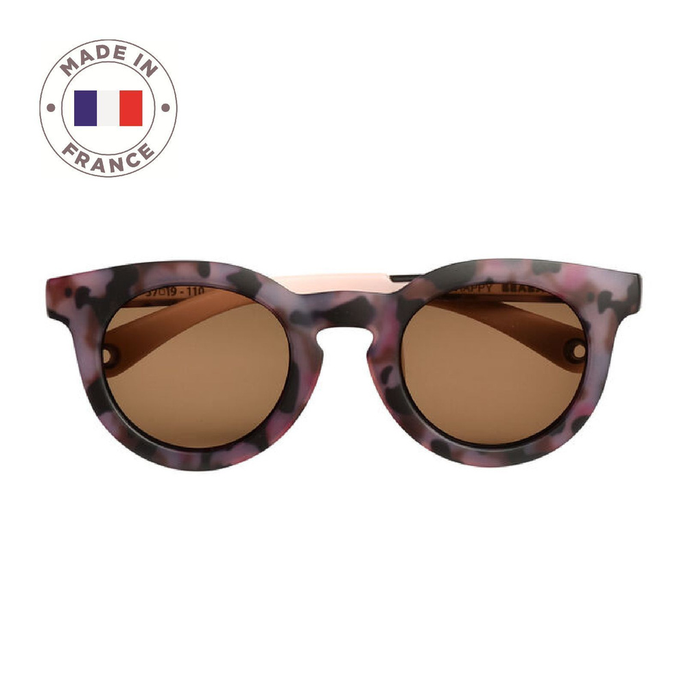 Beaba Солнцезащитные очки детские с рождения 4-6 лет, черепаховые розовые  #1