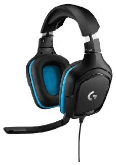 Игровая гарнитура LOGITECH G432 7.1 Surround LEATHERETTE/USB /EMEA (981-000770) #1