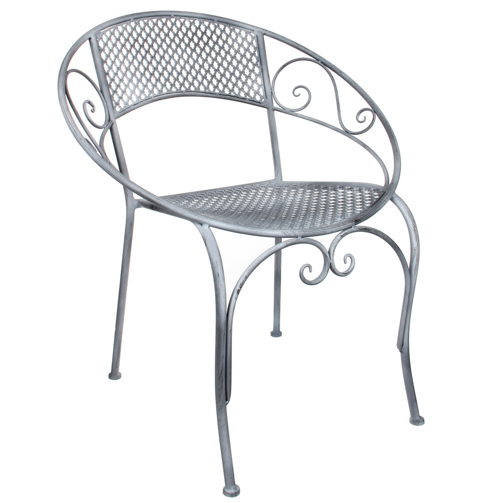 Металлический стул-кресло Edelman Триббиани 76*66*57 см, металл  #1