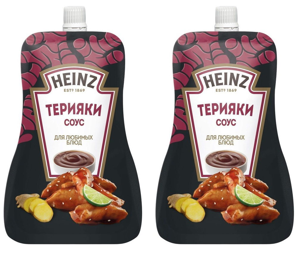 Соус Heinz Терияки, 200 г, 2 шт #1