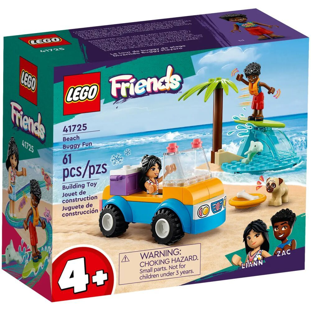Пластиковый конструктор LEGO Friends Развлечение на пляжном багги 41725  #1