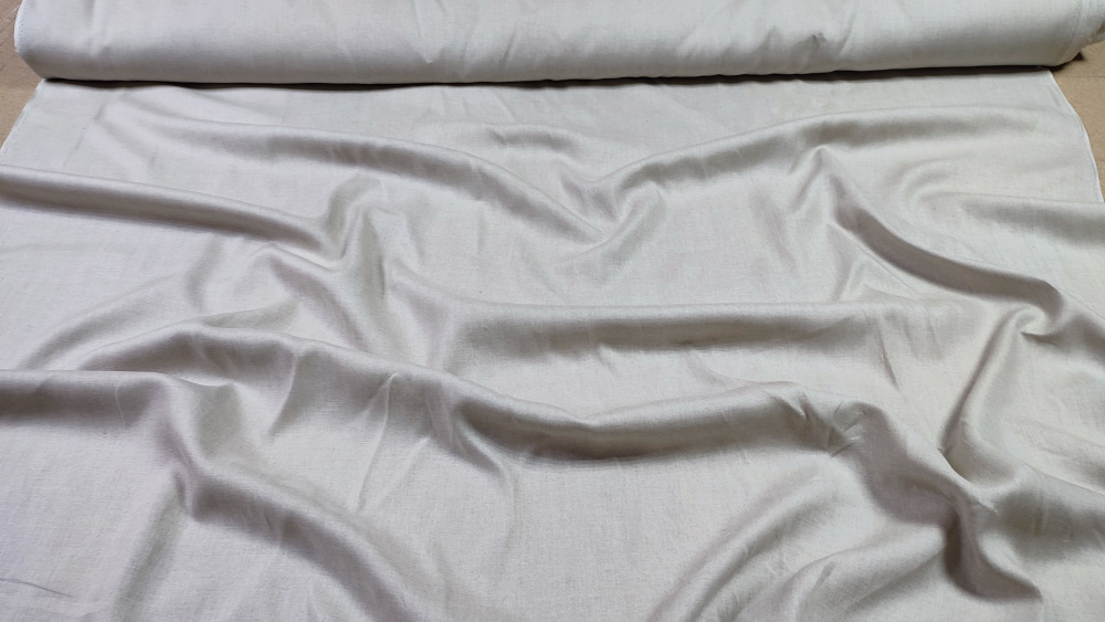 Ткань 100% лен умягченный "Натуральный" ш.150 см (150 г/м) #1