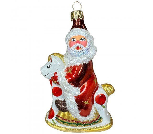 Новогодняя игрушка на елку "Дед Мороз", Бирюсинка #1