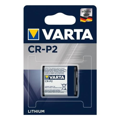 Батарейка Varta CR-P2 6V Lithium BL1 6204, 1шт. #1