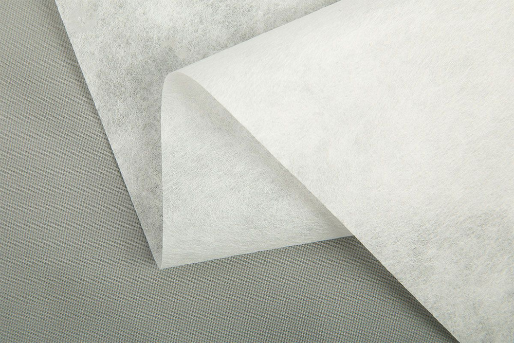 Флизелин (нетканный материал) неклеевой водорастворимый FB-090 35 5 г/кв.м 100 х 120 см, белый  #1
