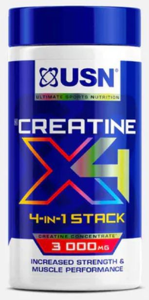 Креатин 4-х видов в капсулах USN Crea X4 with HCL, 120 капсул #1