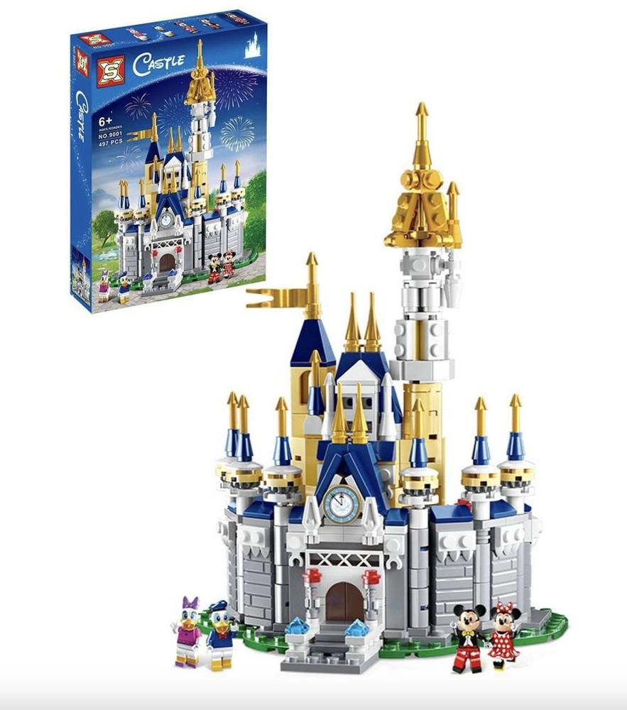 Конструктор Дисней Волшебный Замок Микки Disney 497 деталей  #1