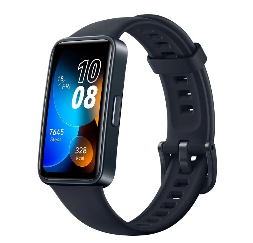 Умные часы, фитнес -браслет Huawei band 8 black #1