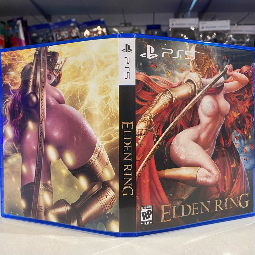 Игра "Elden Ring" PS5 - Кастомная обложка для диска #1