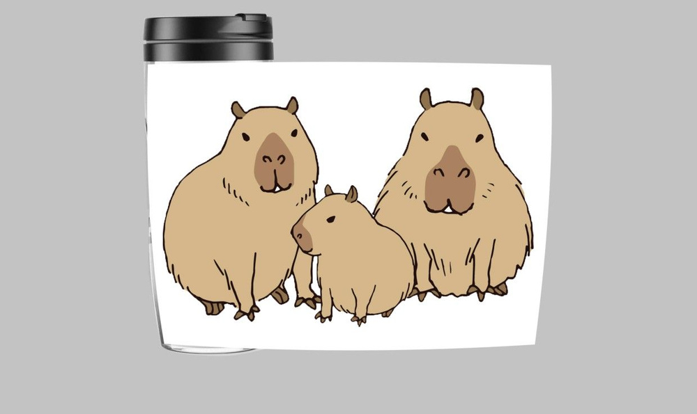 Термокружка MIGOM Капибара, Capybara - 0009 #1