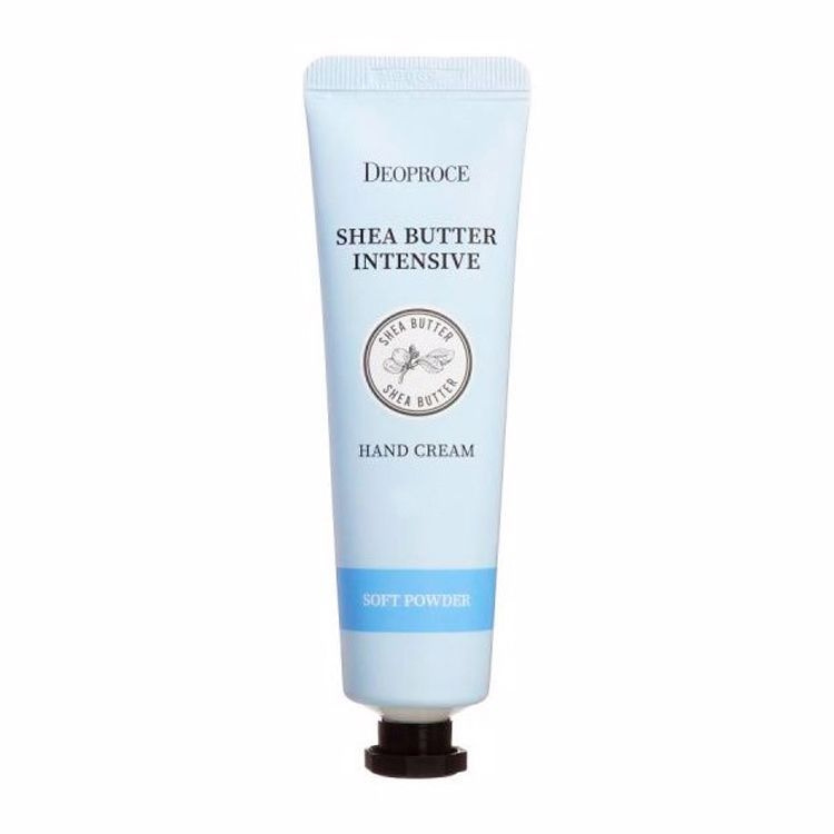 Интенсивный увлажняющий крем для рук с маслом ши DEOPROCE SHEA BUTTER INTENSIVE HAND CREAM SOFT POWDER30г #1