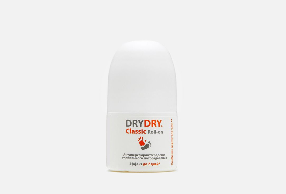 Дезодорант шариковый антиперспирант Dry Dry, Classic Roll-on 35 мл  #1