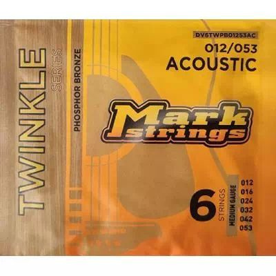 Струны для акустической гитары Markbass Twinkle Series DV6TWPB01253AC #1