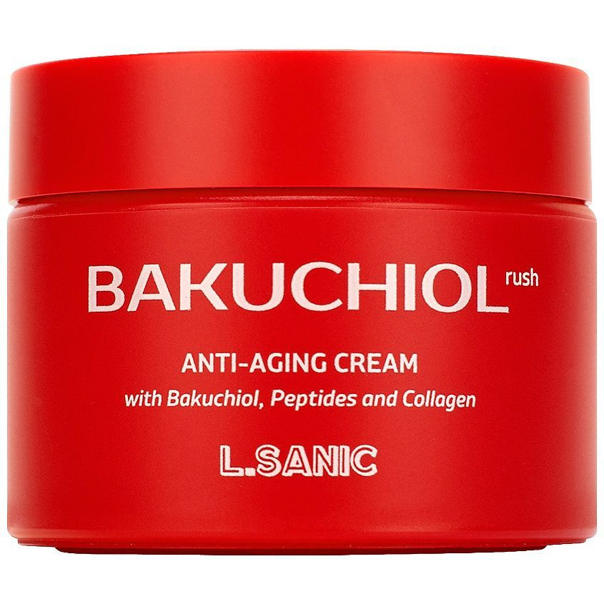 L.SANIC Крем антивозрастной омолаживающий с бакучиолом, пептидами и коллагеном (Anti-Aging Cream With #1