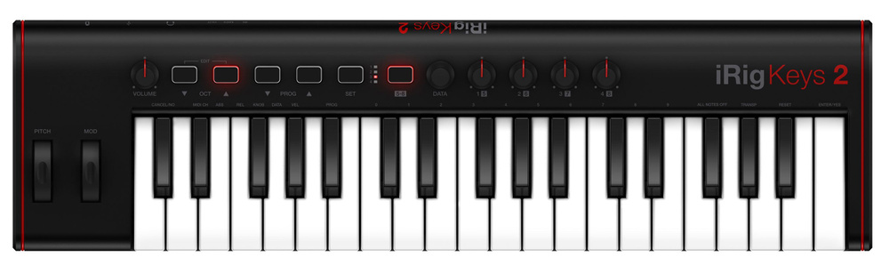 IK MULTIMEDIA iRig Keys 2 USB MIDI-клавиатура, 37 уменьшенных клавиш #1