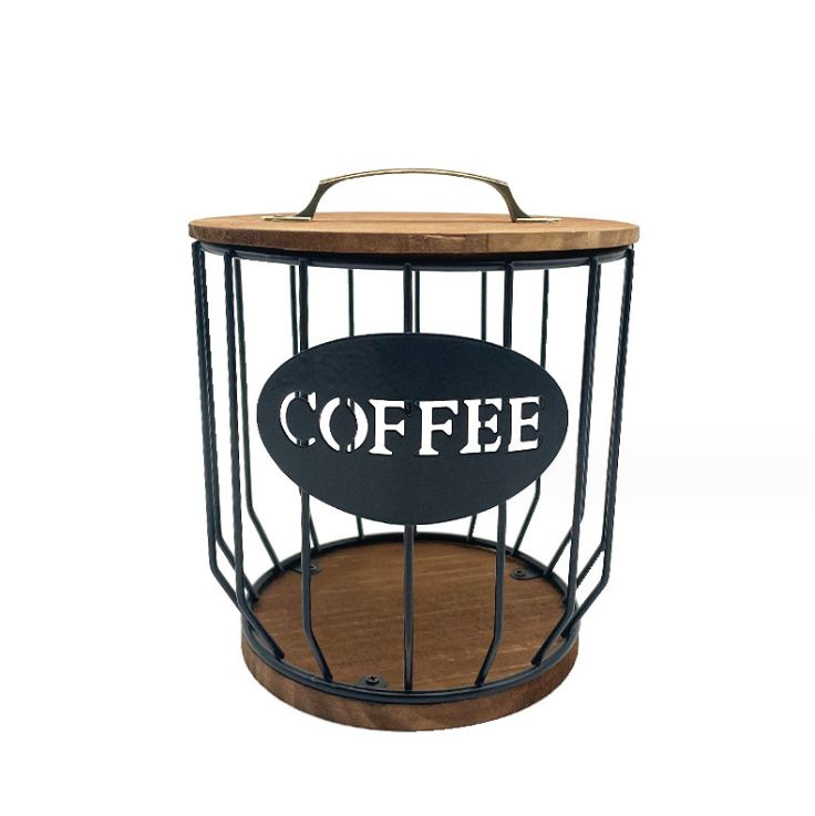 Держатель для кофейных капсул с крышкой MyPads, чашка-органайзер для кофе Y329121, для хранения мелочей, #1