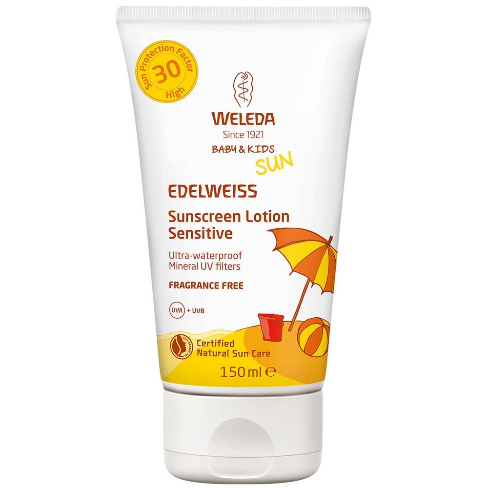 Weleda Натуральный солнцезащитный крем для младенцев и детей SPF30, 150 мл  #1