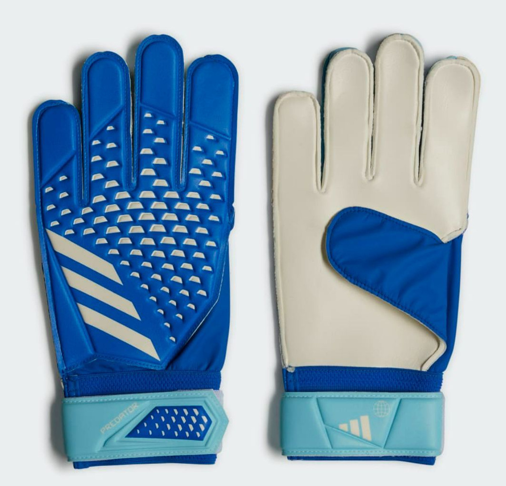 Перчатки для вратаря взрослые adidas Predator Training Goalkeeper Gloves, цвет: broyal / bliblu / white #1