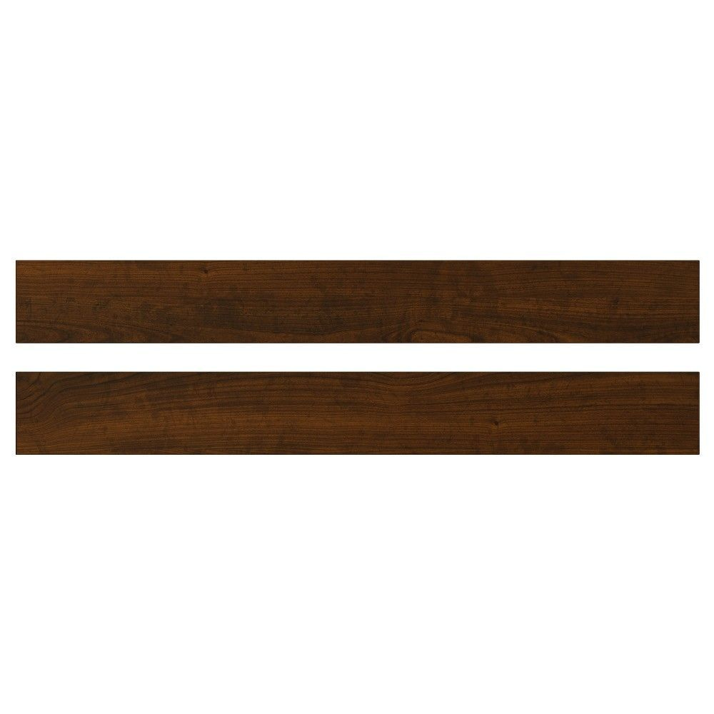 ЭДСЕРУМ Фронтальная панель ящика, под дерево коричневый, 2шт, под дерево коричневый 40x20 см  #1