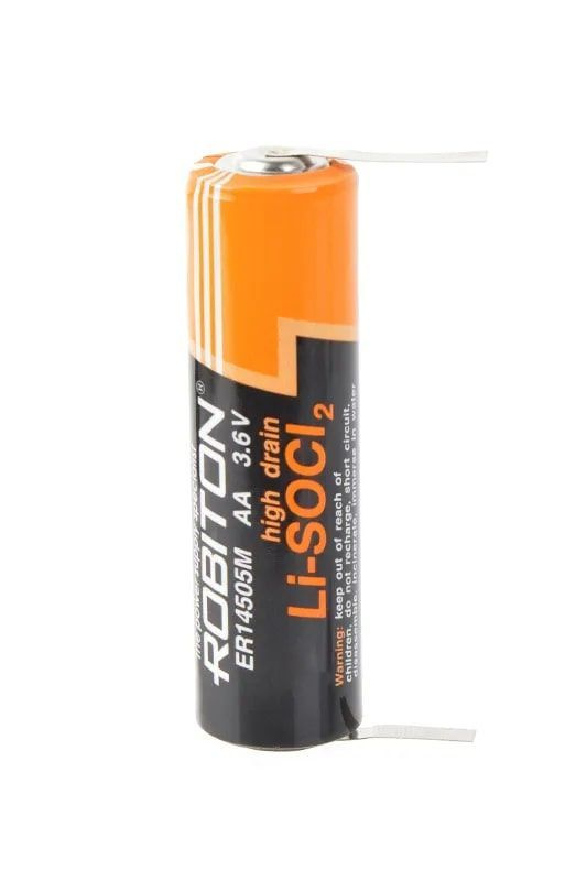 Батарейка ROBITON ER14505M-FT AA высокотоковые с лепестковыми выводами PH1  #1
