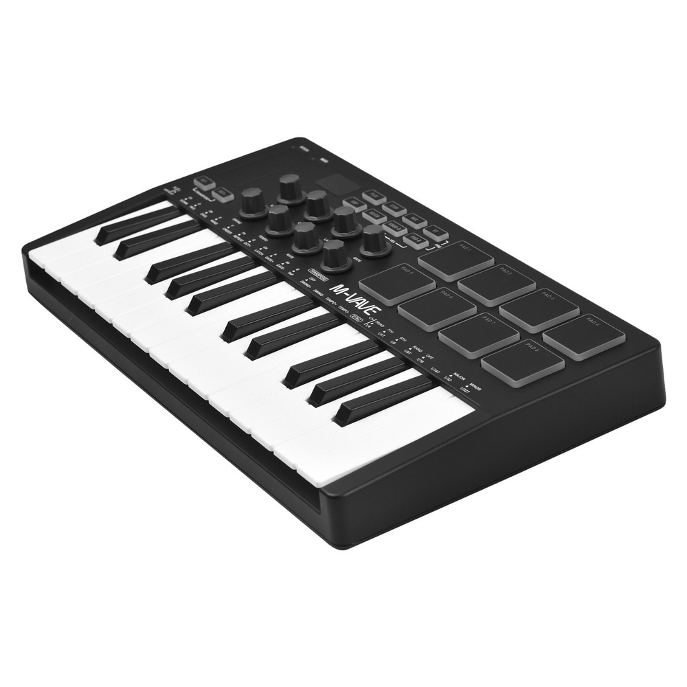 M-VAVE 25-клавишная MIDI-клавиатура Мини-портативная USB-клавиатура MIDI-контроллер  #1