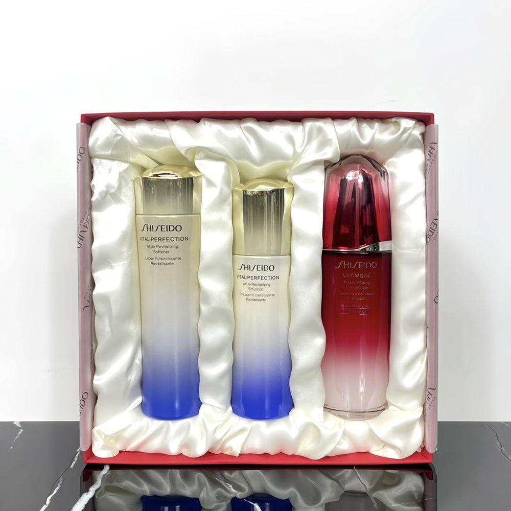 Shiseido Набор косметики для ухода за лицом женский Снимают покраснение ...