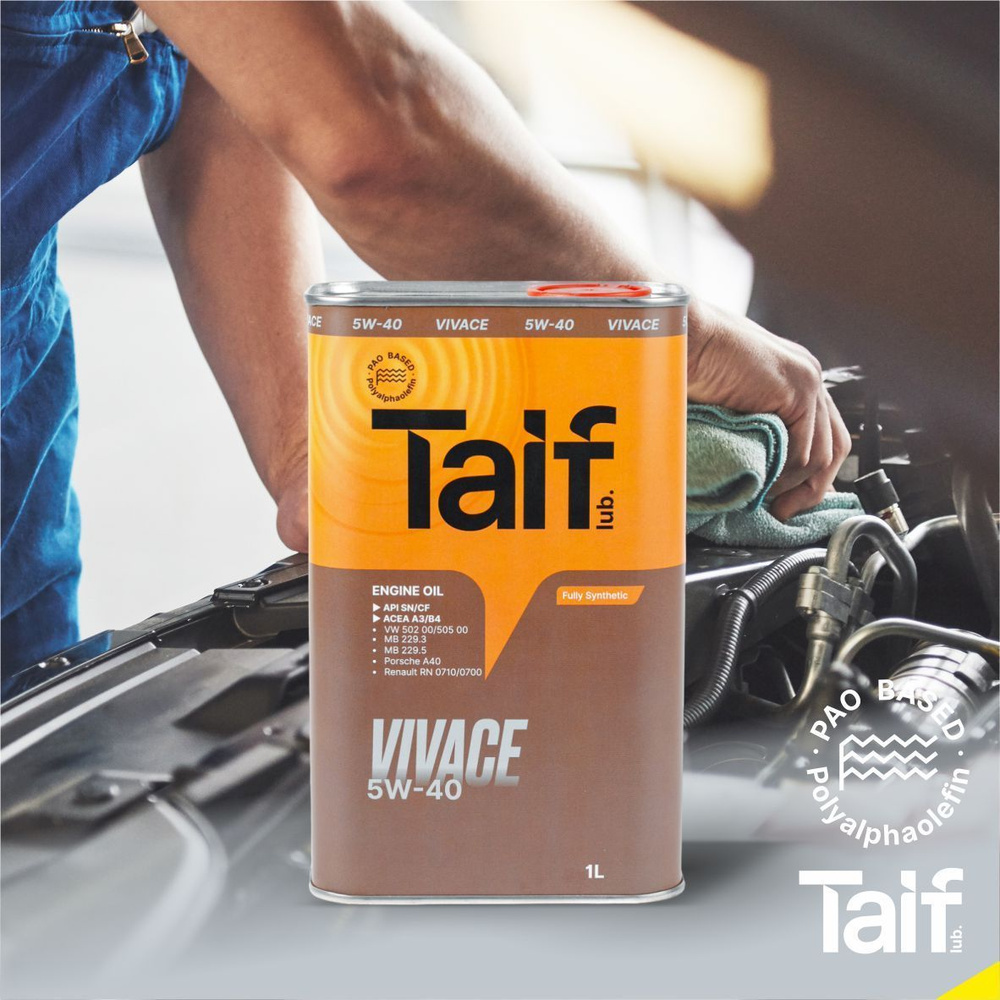 Taif 5w 40 vivace sn cf