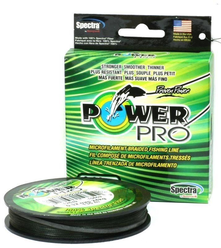 Плетеный шнур Power Pro 135м зеленая 0,10/5кг #1