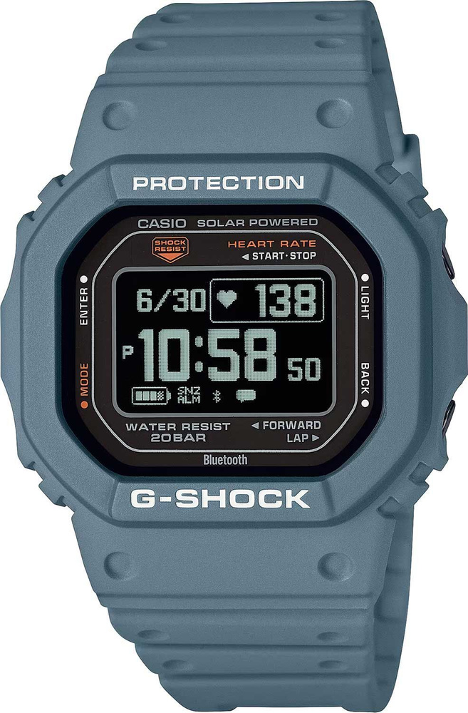 Часы наручные мужские CASIO G-SHOCK DW-H5600-2/Водонепроницаемые/Противоударные смарт часы с солнечным #1