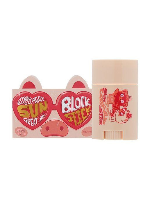 Солнцезащитный стик Elizavecca Milky Piggy Sun Great Block Stick SPF50+PA+++ #1